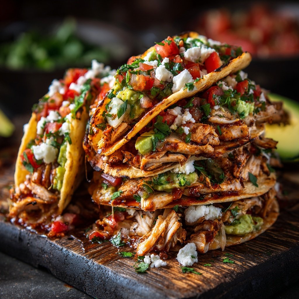 Global Mexican Chicken Tacos