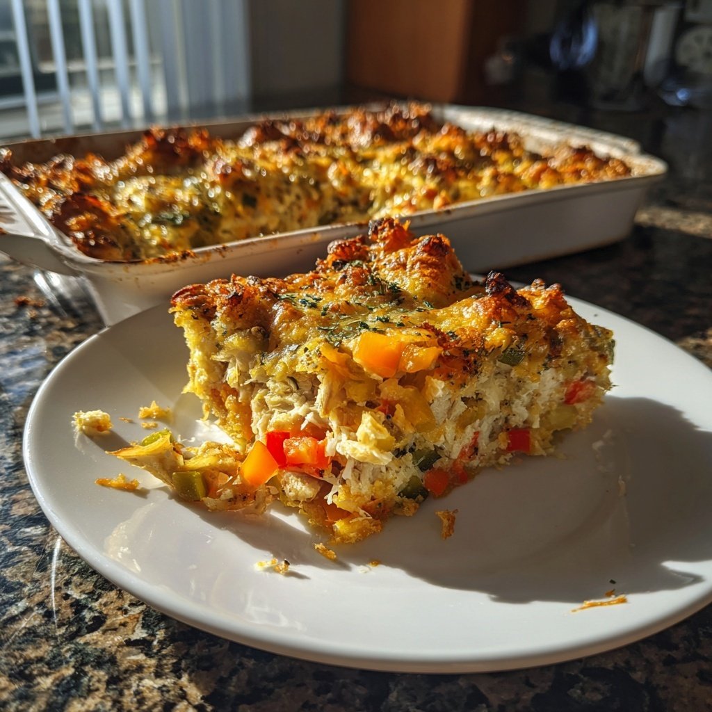 Quick Chicken and Veggie Bake