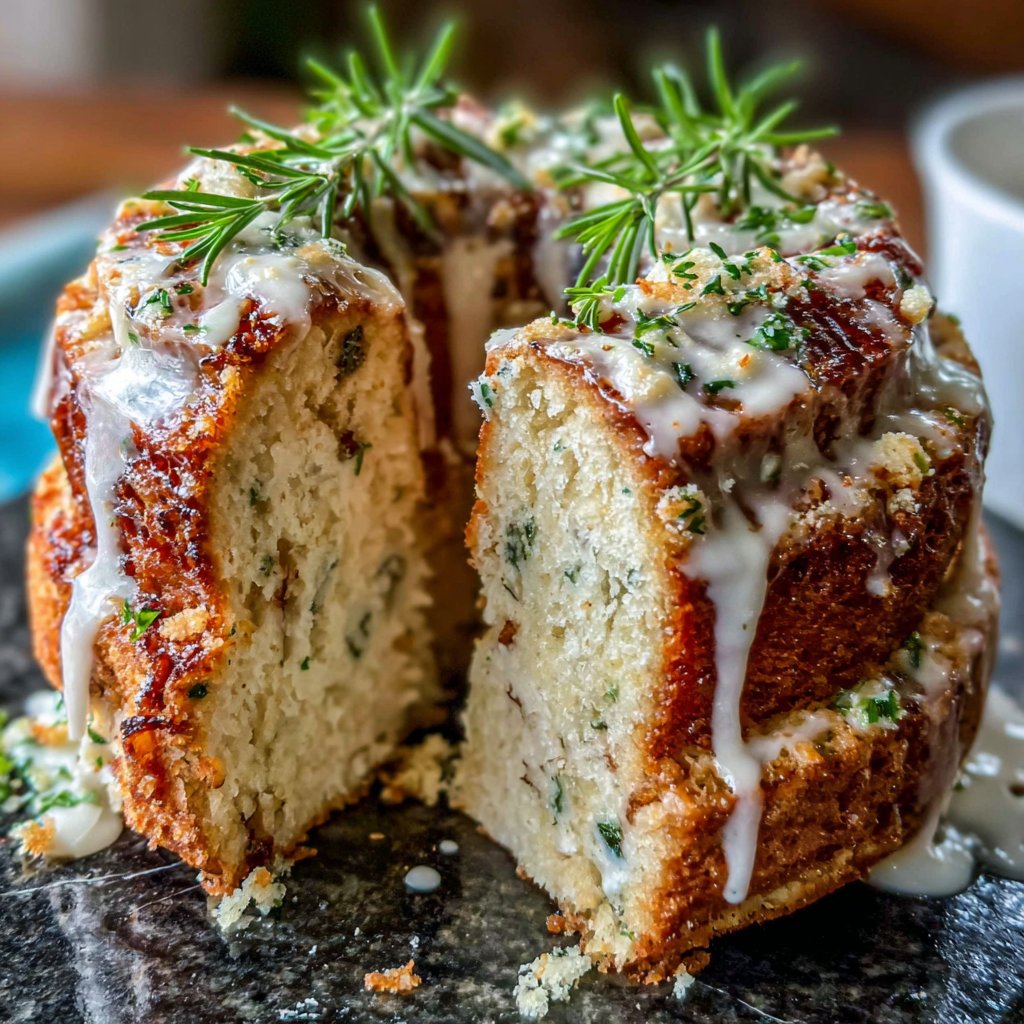 Rosemary Lemon Spring Cake