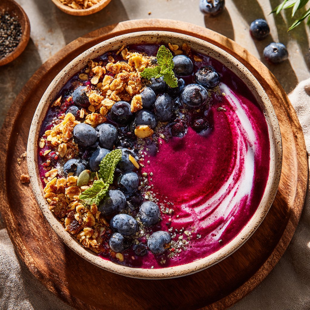Avocado Berry Smoothie Bowl