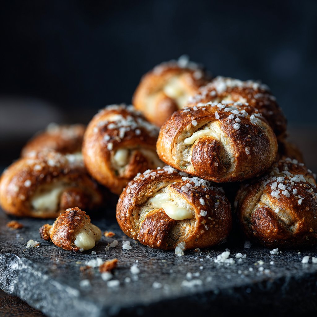 Shamrock Pretzel Bites