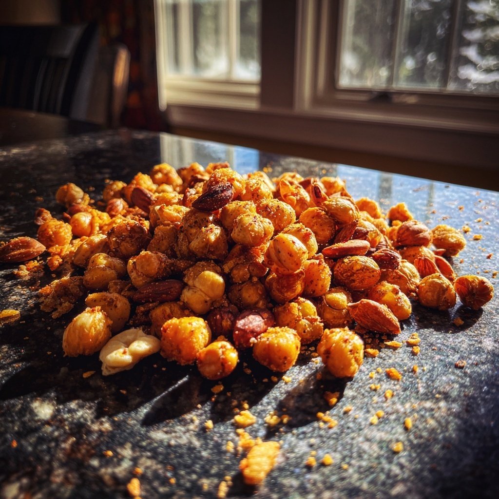 Roasted Chickpea Snack Mix