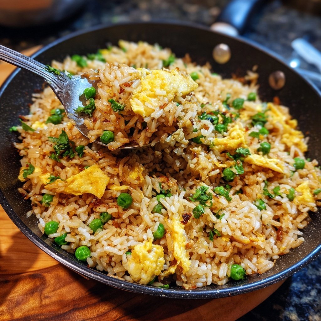 Quick 10 Minute Egg Fried Rice
