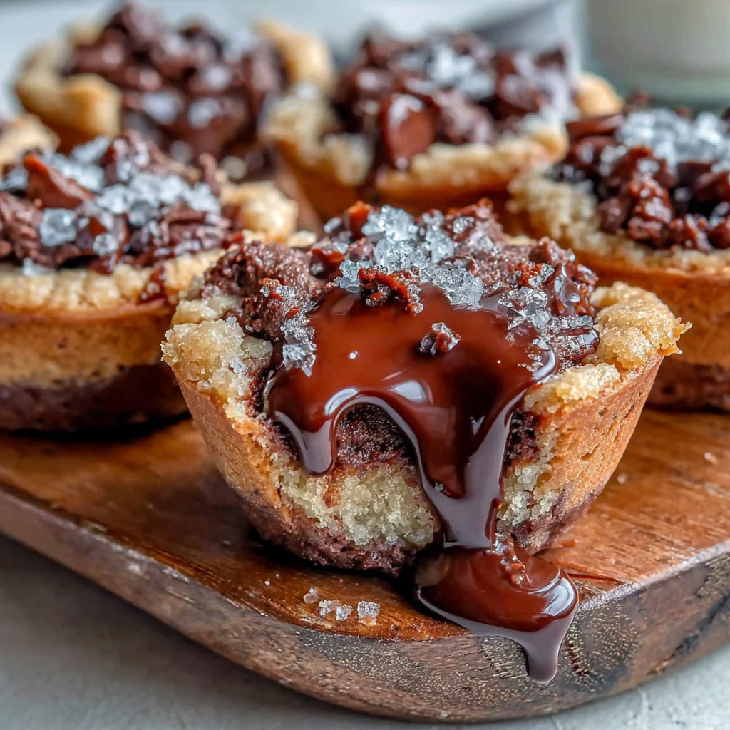 Brownie Cookie Dough Cups