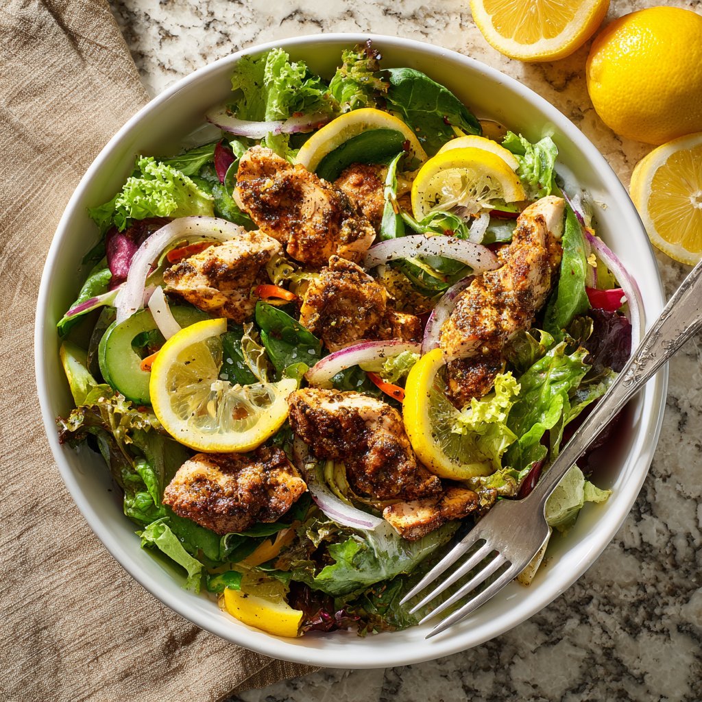 Lemon Pepper Chicken Salad
